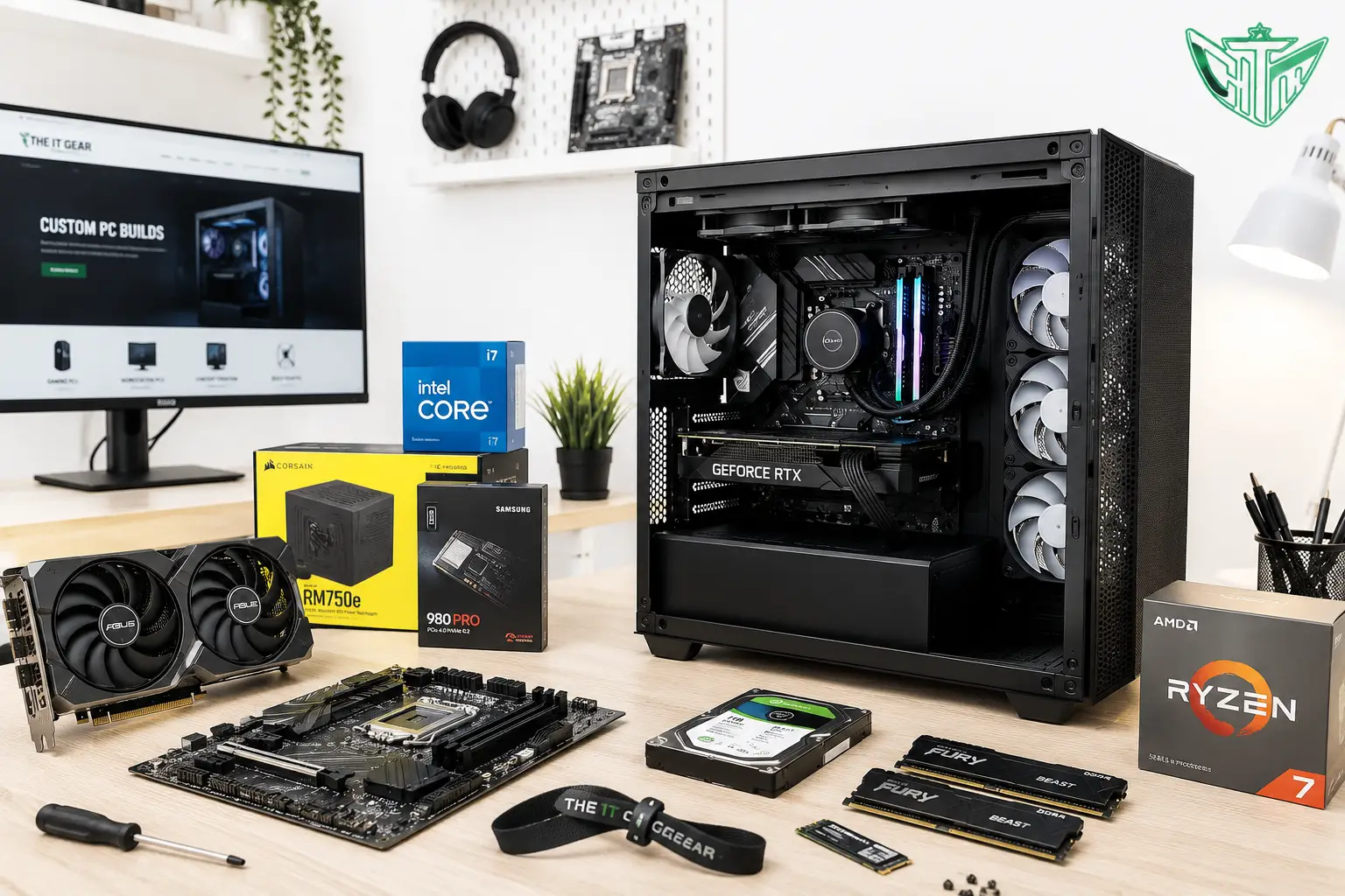 Custom PC Build Guide 2026 How to Build the Perfect PC for Gaming, Work & Content Creation