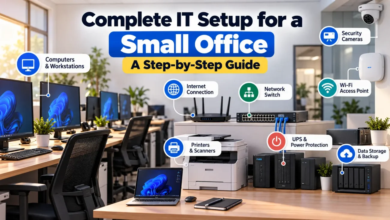 Complete IT Setup for a Small Office: A Step-by-Step Guide