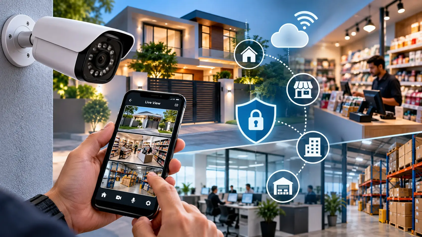 Connected Security Monitoring Network