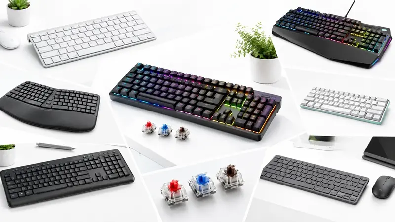 Modern Keyboard Collection Showcase