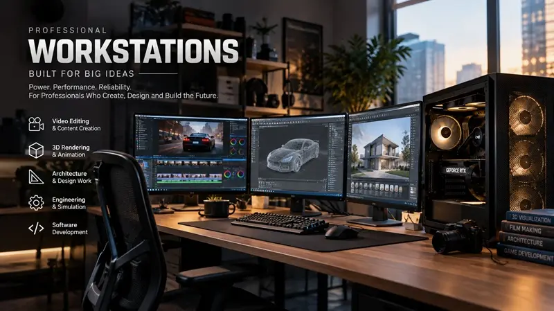 Professional Workstations for Big Ideas