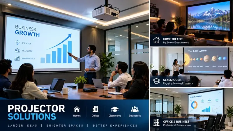 Projector Solutions_ Brighter Spaces, Bigger Ideas
